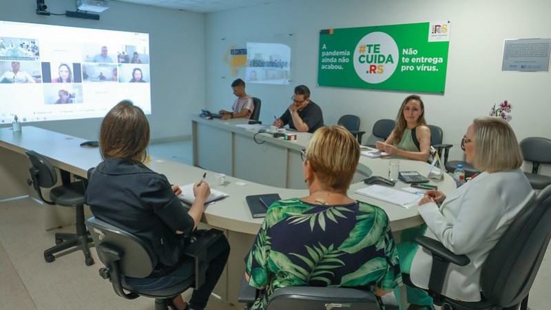 Reunião sobre Gerint no Hospital Geral de Santa Maria