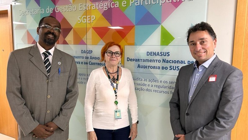 Alexandre Alves, Adelina Feijó e Bruno Naundorf