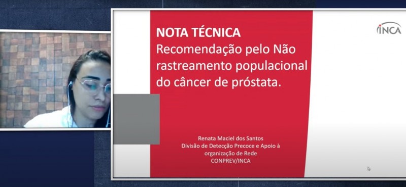 Live aborda recomendações para prevenção do câncer de próstata - Secretaria  da Saúde