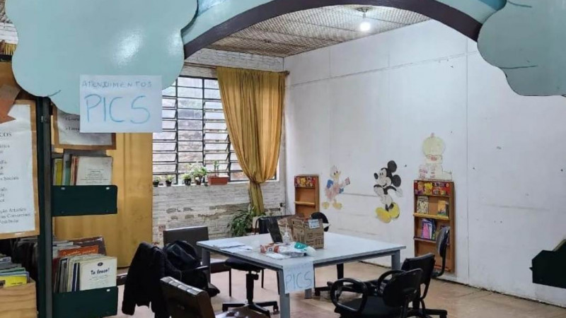 Sala para pics no Centro Vida