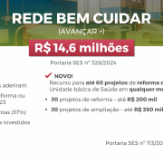 Entrevista coletiva para anúncio de ações do Estado nas áreas da Saúde.