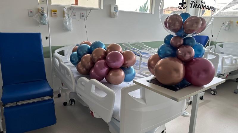 Centro obstetrício reformado Hospital de Tramandaí
