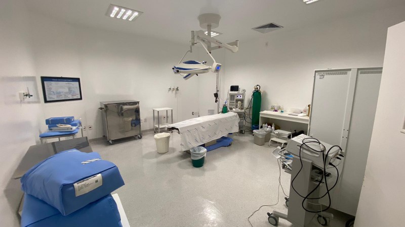 Centro cirúrgico do Hospital Santo Antônio