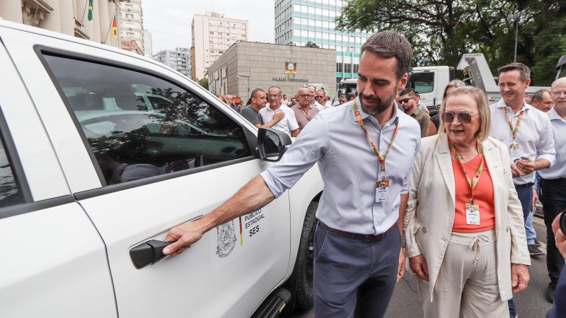 Para a SES, foram entregues 50 novos veículos entre carros sedans e camionetes 4x4.