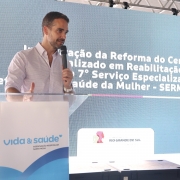 Em Giruá, também foi anunciada a abertura do sétimo Serviço Especializado de Referência à Saúde da Mulher no Estado