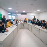 Debate tratou de novos repasses, abertura de leitos e estratégias para enfrentar a sobrecarga hospitalar no inverno 