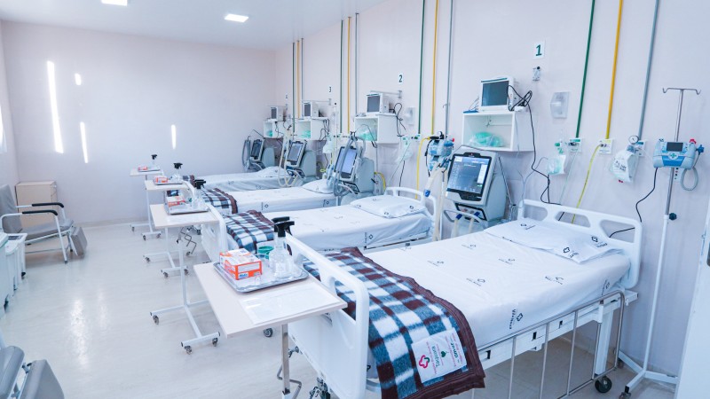 Hospital Bom Jesus de Taquara inaugura 10 novos leitos de UTI.