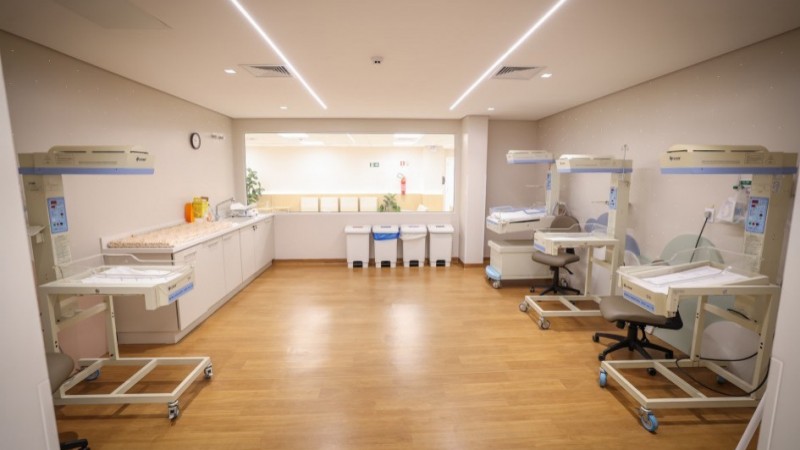 Imagem mostra instrala&ccedil;&atilde;o pedi&aacute;trica do Hospital Bruno Born, em Lajeado