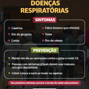 Doenças relacionadas às enchentes - doenças respiratórias