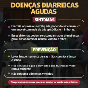 Doenças relacionadas às enchentes - doenças diarreicas agudas