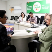A amplia&ccedil;&atilde;o da rede de atendimento em sa&uacute;de na regi&atilde;o de Santa Maria esteve na pauta da reuni&atilde;o.